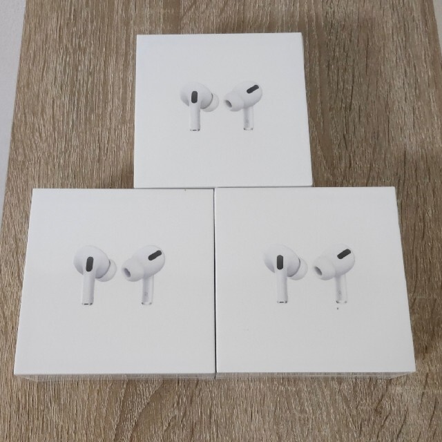 Apple AirPods Pro MWP22J/A 3台セット 保証未開始