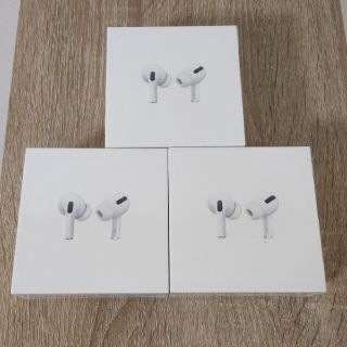 Apple - 新品未開封 Airpods pro 3台セット 保証未開始の通販 by s's ...