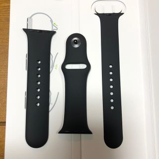 アップルウォッチ(Apple Watch)のApple Watch アップルウォッチ　純正　バンド　黒　未使用(その他)