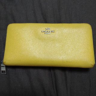 コーチ(COACH)のmysky様専用 COACH長財布 イエロー(財布)