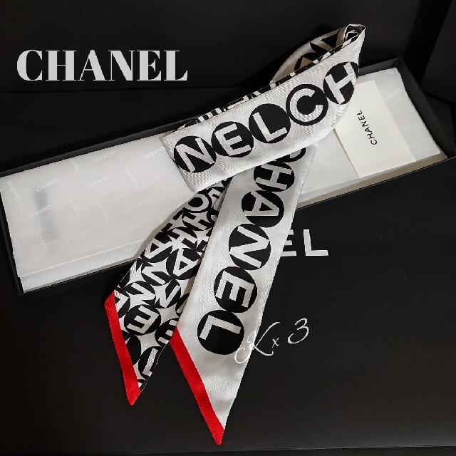 CHANEL ヘアバンド ツイリー