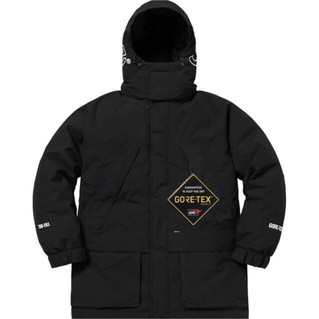 (M)Supreme GORE-TEX 700-Fill Down Parka黒