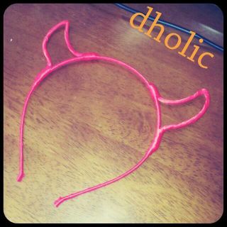 ディーホリック(dholic)のdholic デビルカチューシャ(カチューシャ)