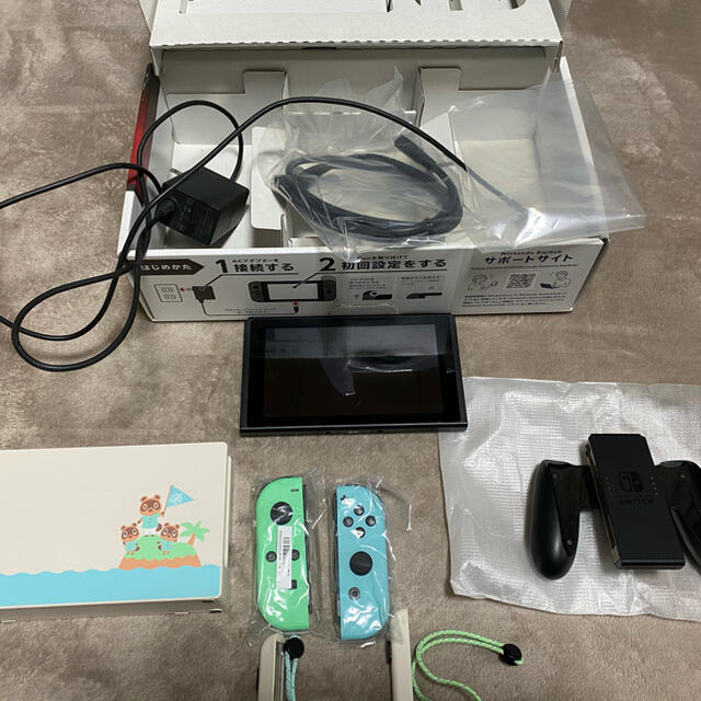 海外花系 Nintendo Switch JOY-CON グレー 本体 HAC-S-KA - 通販