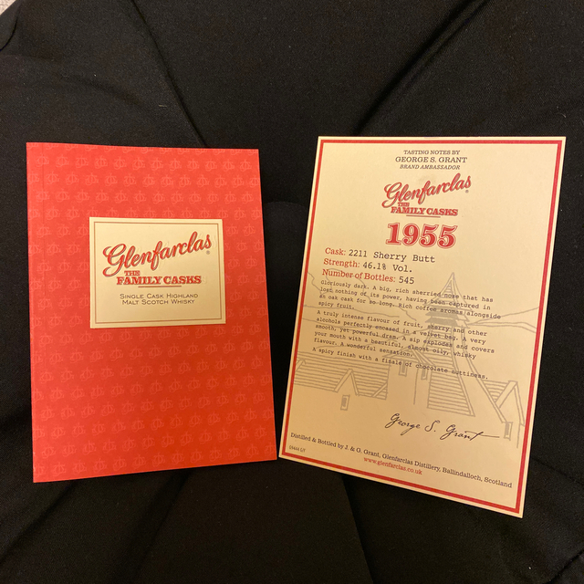 GLENFARCLAS1955 空箱空瓶 - ウイスキー