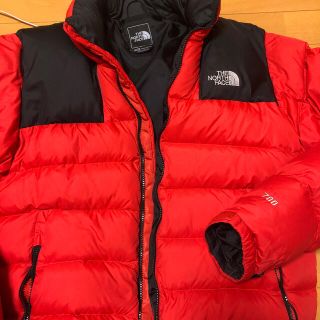 ザノースフェイス(THE NORTH FACE)のノースフェイス　ダウン　レッド　M(ダウンジャケット)