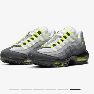 ナイキ(NIKE)のnike air max 95 og neon 27cm us9(スニーカー)