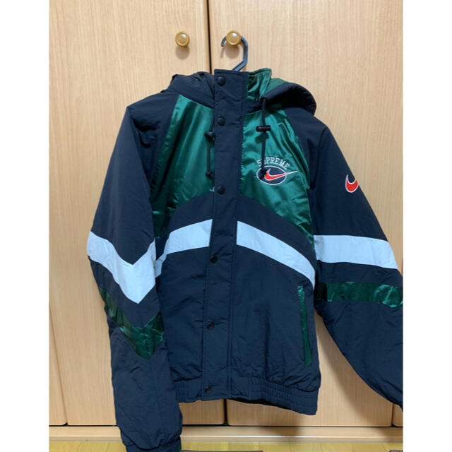 【Ｓ】トラビス着 supreme nike hooded sportjacket