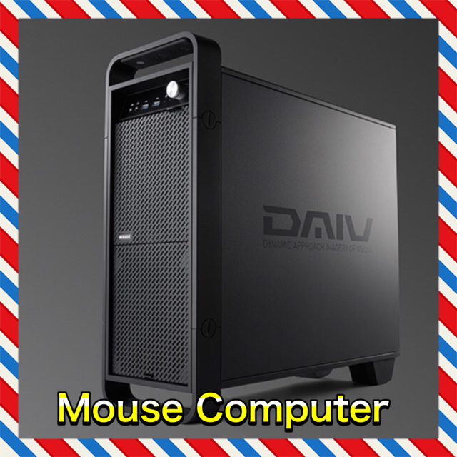 【Mouse DAIV-DGZ520】 i7-8700K  gtx1080ti