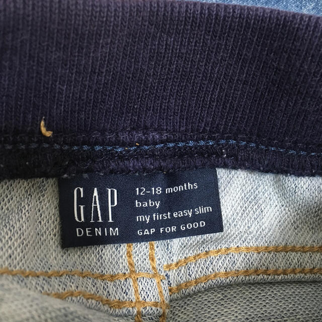 babyGAP(ベビーギャップ)のベビーギャップ 80ジーンズ ストレッチ キッズ/ベビー/マタニティのベビー服(~85cm)(パンツ)の商品写真