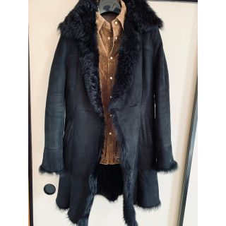 ゴーサンゴーイチプールオム(5351 POUR LES HOMMES)の★最終SALE【5351pourleshommes】スペインムートンロングコート(その他)