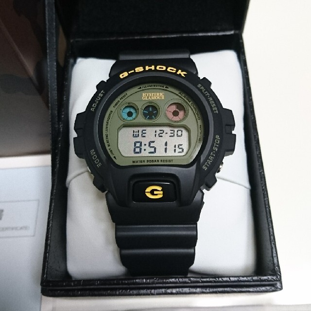 G-SHOCK(ジーショック)の【美品】ヒステリックグラマー コラボレーション ジーショック メンズの時計(腕時計(アナログ))の商品写真