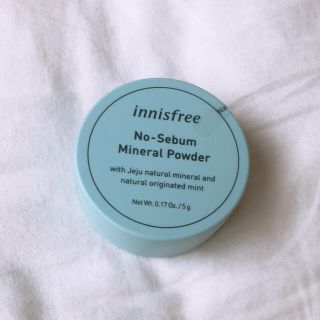 イニスフリー(Innisfree)の【未開封】innisfree イニスフリー ノーセバム ミネラルパウダー 5g(フェイスパウダー)