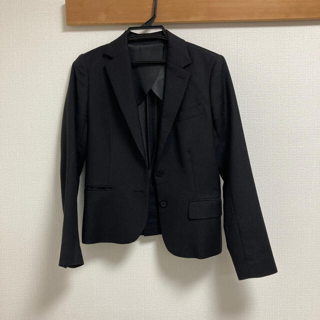 THE SUIT COMPANY(スーツカンパニー)の黒ジャケット レディースのジャケット/アウター(テーラードジャケット)の商品写真