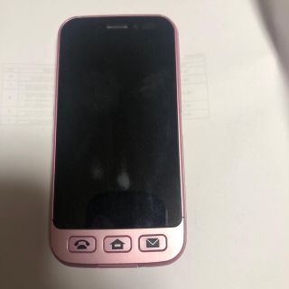 ソフトバンク(Softbank)のらくらくフォン　SoftBank 204SH(スマートフォン本体)