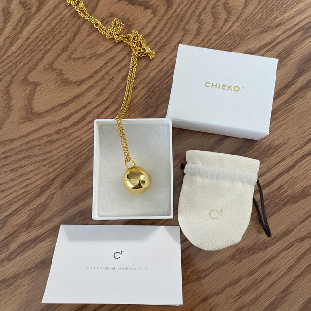 CHIEKO+ チエコプラス ネックレス - ゴールド