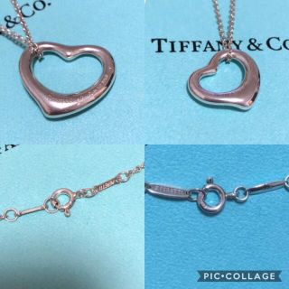 Tiffany & Co. - 美品 ティファニー オープンハート ペンダント