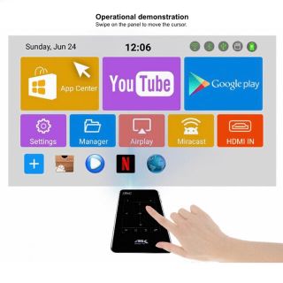 【プロジェクター】4K携帯プロジェクターアンドロイド6.0(プロジェクター)