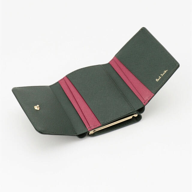 Paul Smith - ポールスミス☆スミシーハート 3つ折り財布 がま口 Paul Smith - ポールスミス☆スミシーハート 3つ折り財布 がま口