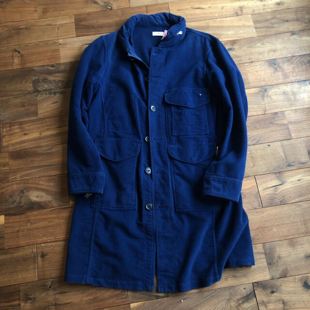 14aw LABOURER COAT COTTON MOLESKIN