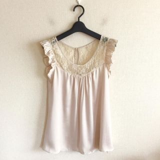 デュラス(DURAS)のデュラス♡新品♡レースフリルトップス(シャツ/ブラウス(半袖/袖なし))