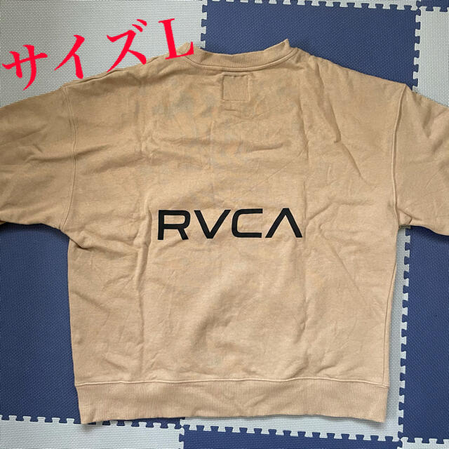 RVCA ビッグシルエット スウェット トレーナー パーカー バックロゴ