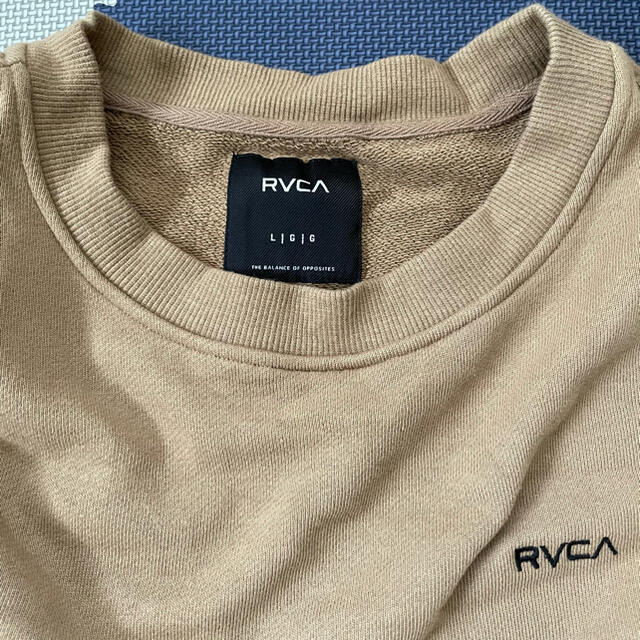 RVCA(ルーカ)のRVCA ビッグシルエット スウェット トレーナー パーカー バックロゴ   メンズのトップス(スウェット)の商品写真