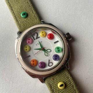グリモワール(Grimoire)の個性的　グリーン　腕時計(腕時計)