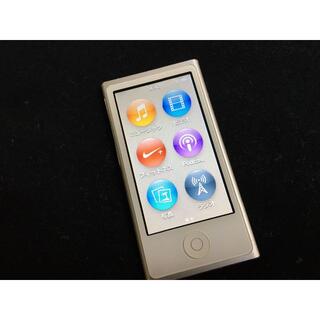 アップル(Apple)の【2021年大特価】Apple iPod nano 第7世代 16G シルバー(ポータブルプレーヤー)