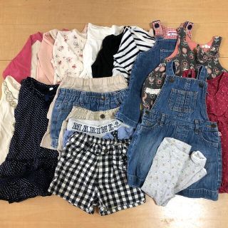 ベビーギャップ(babyGAP)の子供服　18点　まとめ売り　90  女の子(その他)