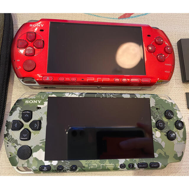 PSP 3000 本体2台＋モンスターハンター 2G 1