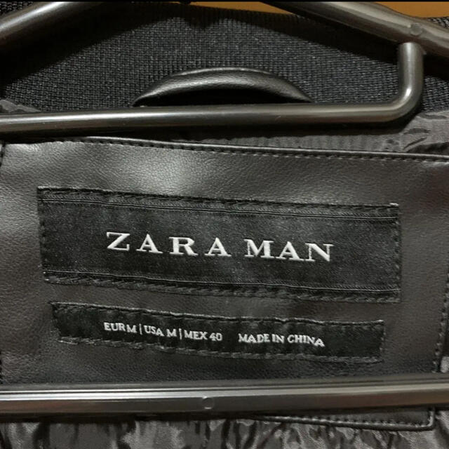 ZARA(ザラ)のZARA MAN ライダースジャケット　Mサイズ メンズのジャケット/アウター(ライダースジャケット)の商品写真
