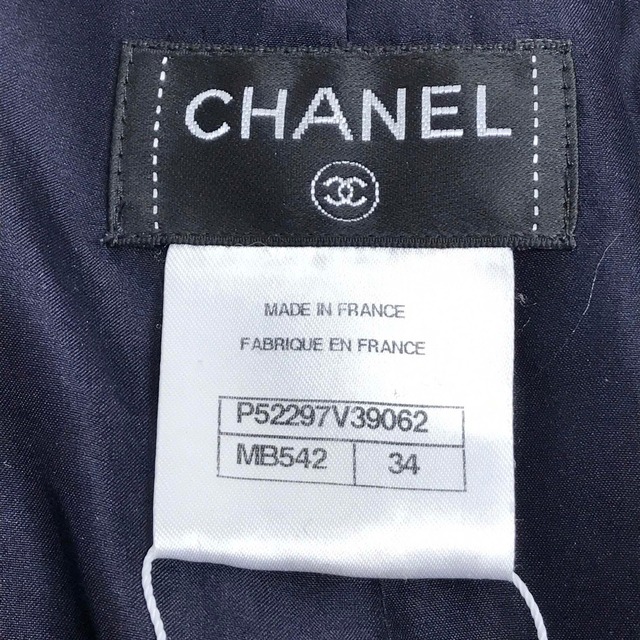 シャネル CHANEL フランネル 15B ボトムス ワイドパンツ パンツ ファブリック ボルドー