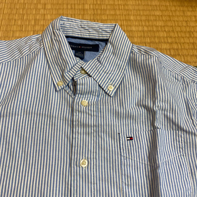 TOMMY HILFIGER(トミーヒルフィガー)のトミー　ストライプシャツ チェックシャツ 長袖シャツ メンズのトップス(シャツ)の商品写真