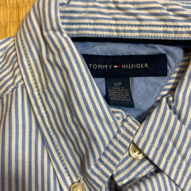 TOMMY HILFIGER(トミーヒルフィガー)のトミー　ストライプシャツ チェックシャツ 長袖シャツ メンズのトップス(シャツ)の商品写真