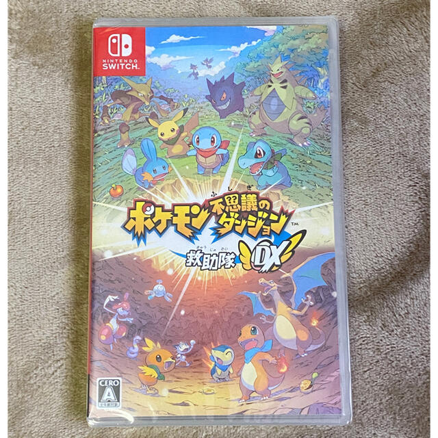 任天堂(ニンテンドウ)の［新品未開封］ポケモン不思議のダンジョン 救助隊DX Switch エンタメ/ホビーのゲームソフト/ゲーム機本体(家庭用ゲームソフト)の商品写真