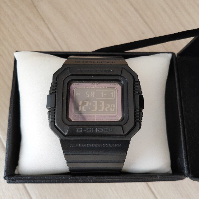 G-SHOCK　CASIO　gw 5500 ブラック　電波　ソーラー