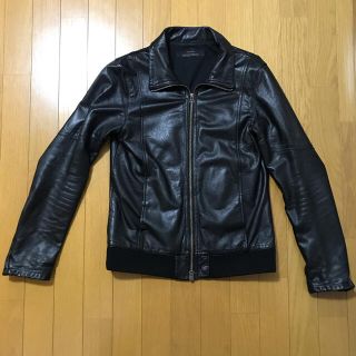 シャマ(shama)のshama 牛革シングルライダース　40 Mサイズ　(ライダースジャケット)