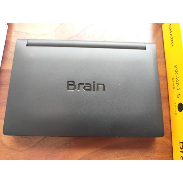 シャープ 電子辞書 Brain PW-NA1-B 数回使用でほぼ新品