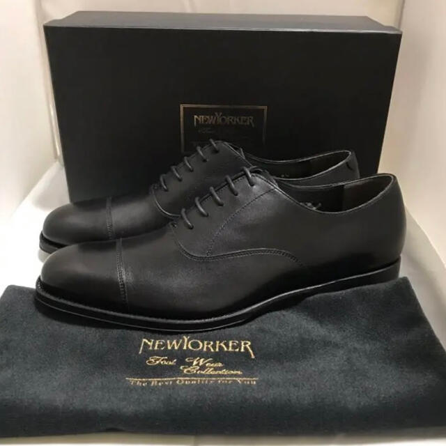 NEWYORKER(ニューヨーカー)の新品　未使用　ニューヨーカー　NY020 26.5 ブラック メンズの靴/シューズ(ドレス/ビジネス)の商品写真