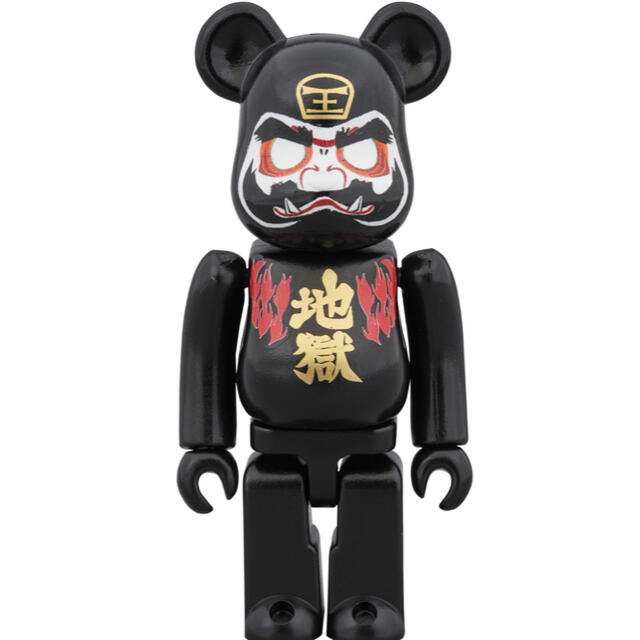 MEDICOM TOY(メディコムトイ)のベアブリック BE@RBRICK 地獄ダルマ 100% エンタメ/ホビーのフィギュア(その他)の商品写真