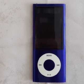 アップル(Apple)のiPod nano 第5世代 8GB パープル【ジャンク品】(ポータブルプレーヤー)