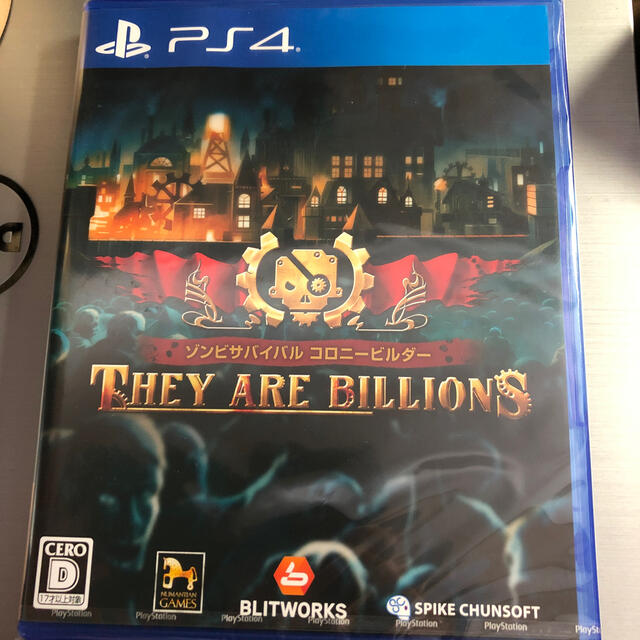 PlayStation4(プレイステーション4)のゾンビサバイバル コロニービルダー They Are Billions PS4 エンタメ/ホビーのゲームソフト/ゲーム機本体(家庭用ゲームソフト)の商品写真