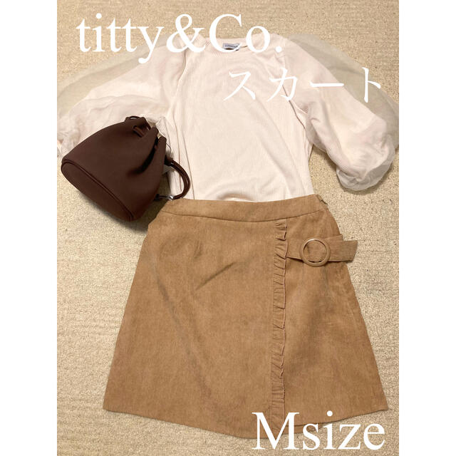 titty&co(ティティアンドコー)のティティアンドコー ミニ丈スカートMサイズ レディースのスカート(ミニスカート)の商品写真