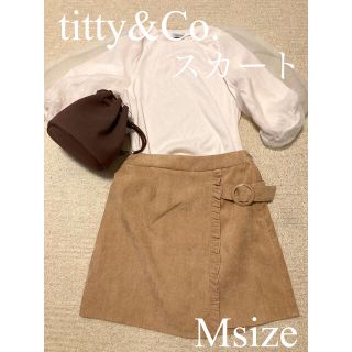 ティティアンドコー(titty&co)のティティアンドコー ミニ丈スカートMサイズ(ミニスカート)