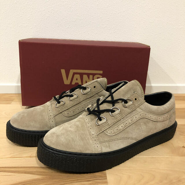 vans クリーパー　オールドスクール ラバーソール　27cm ベージュ