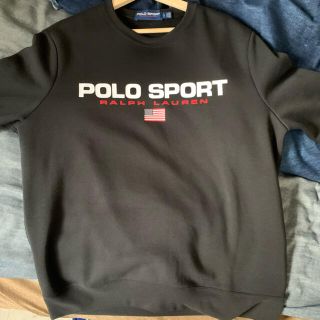 POLO RALPH LAUREN ラルフローレン ポロスポーツ スエット黒L