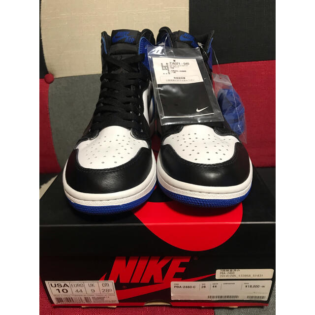 NIKE(ナイキ)の激レア！NIKE AIR JORDAN1 OG FRAGMENT！フラグメント  メンズの靴/シューズ(スニーカー)の商品写真