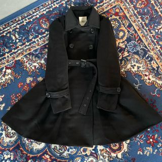 bibiy. SOUTIEN COLLAR BELT COATフレンチガーリー - ピーコート