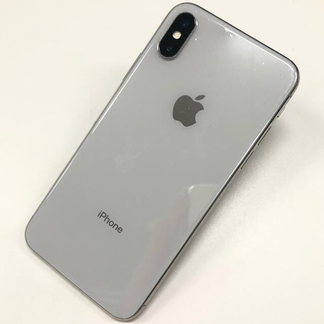 iPhone X Silver(白) 64 GB docomo SIMロックあり